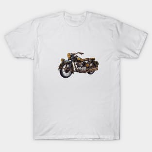 Retro Motorcycle T-Shirt